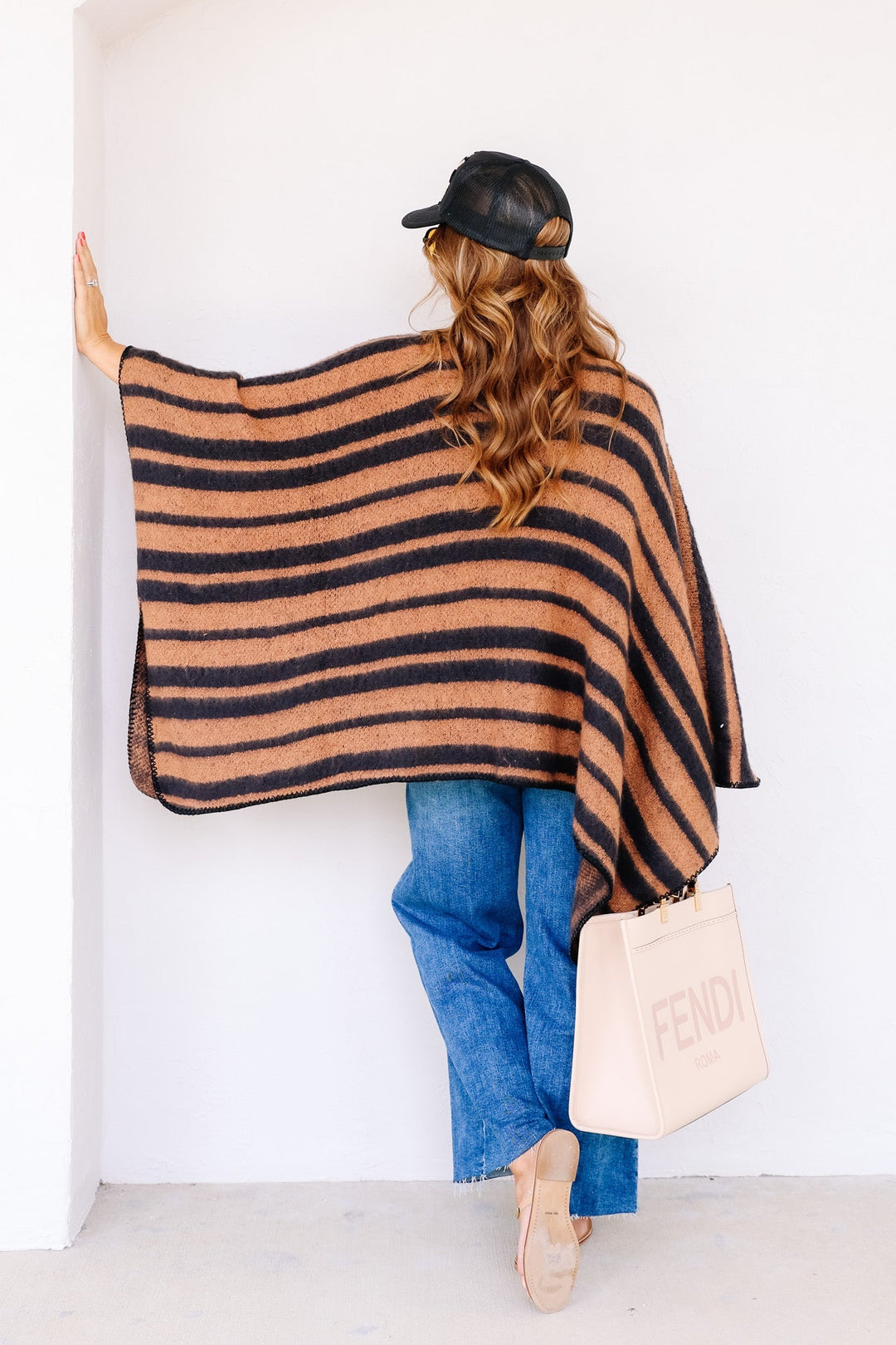 Feeling Fierce Brown Short Sleeve Kimono