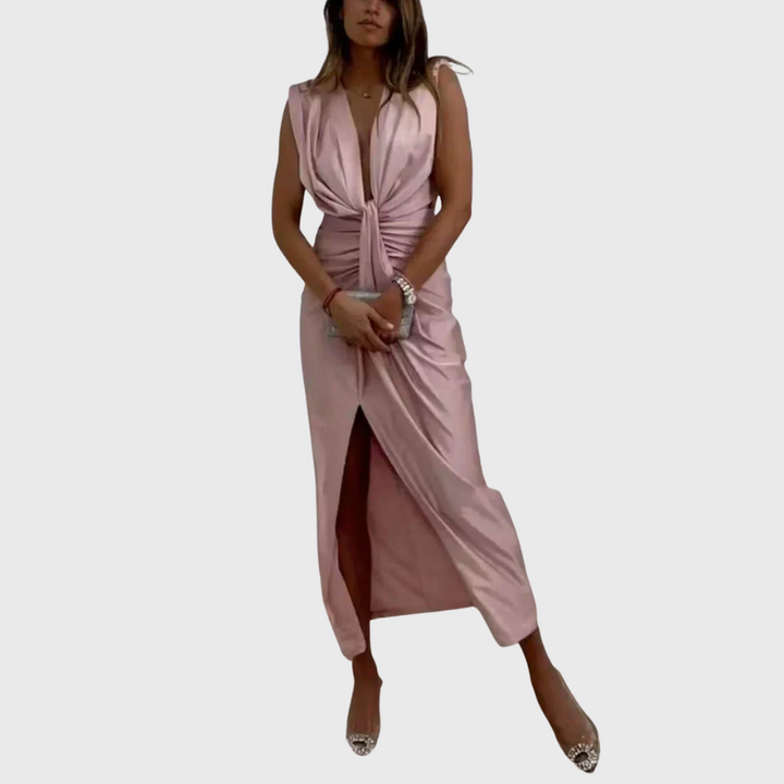 Margot | Signature Slit Midi Dress