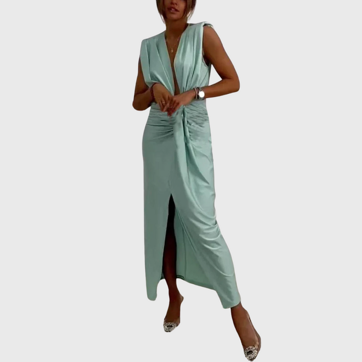 Margot | Signature Slit Midi Dress