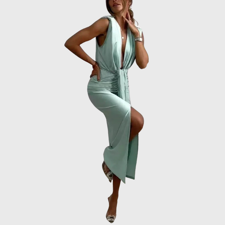 Margot | Signature Slit Midi Dress