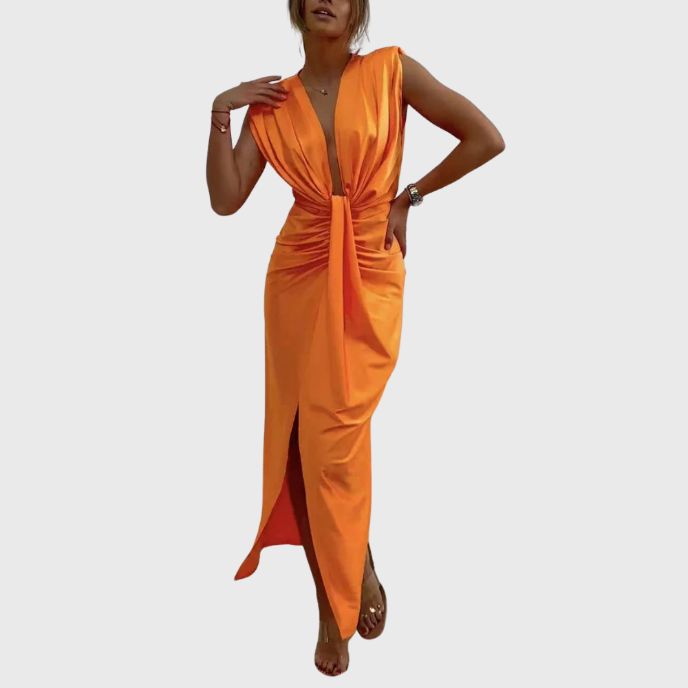 Margot | Signature Slit Midi Dress