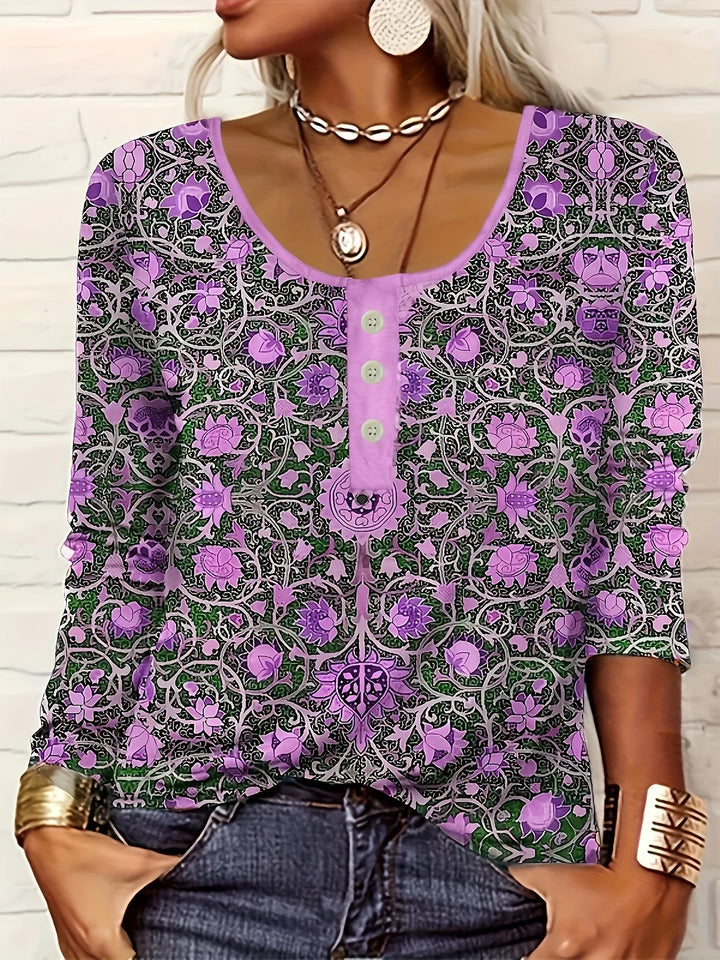 Clara | Autumn Blossom Shirt