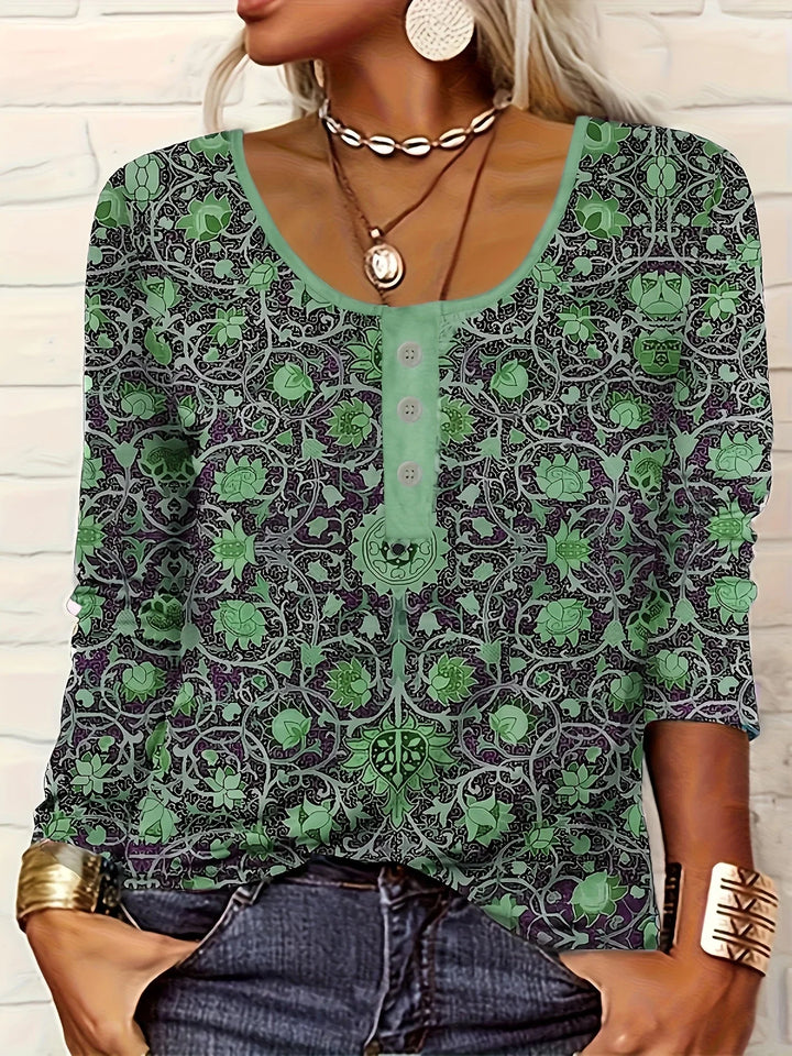 Clara | Autumn Blossom Shirt