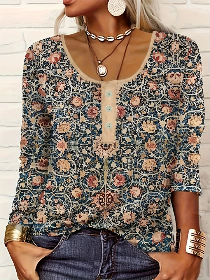 Clara | Autumn Blossom Shirt
