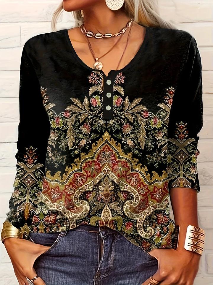 Clara | Autumn Blossom Shirt