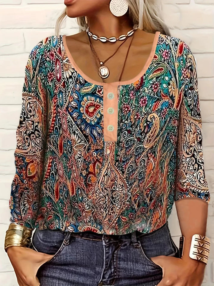 Clara | Autumn Blossom Shirt