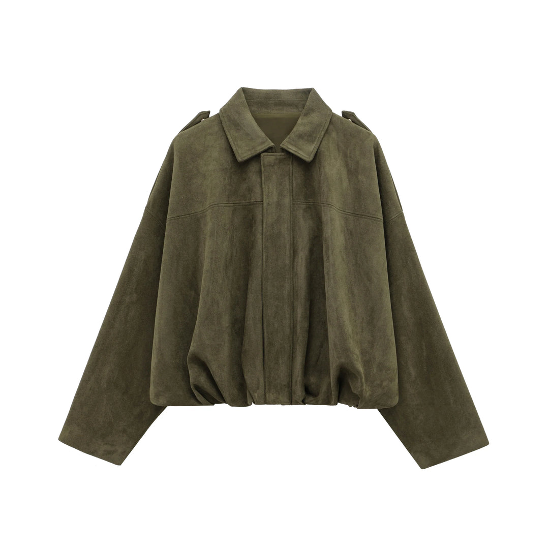 Vivienne | Chic Suede Coat