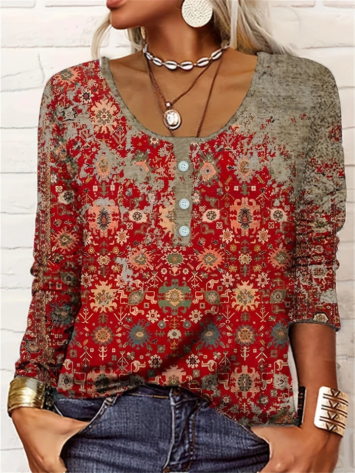Clara | Autumn Blossom Shirt